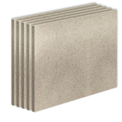 Vermiculite Platte Schamott-Ersatz SF600 25mm 800x600mm x 5