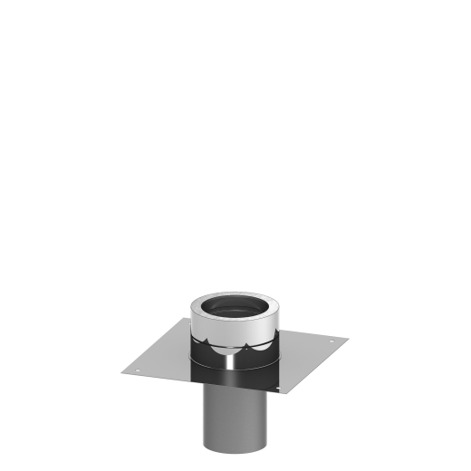 DW NewLine Grundplatte für Kaminerhöhung Ø150-0,5 25mm Isolierung